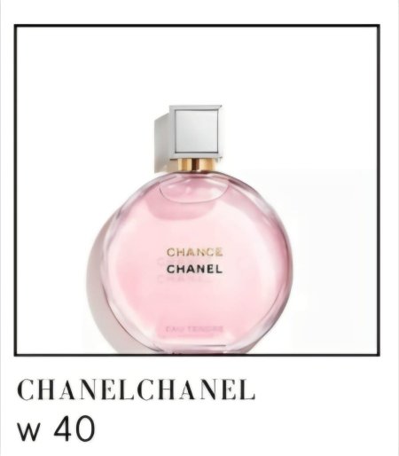 استسلمي لسحر الأنوثة الناعمة مع Chance Eau Tendre! ✨🌸 اكتشفي العطر الذي يجمع بين البراءة والجاذبية، بمزيج زهري-فاكهي ساحر يفتتح بنضارة السفرجل والجريب فروت، مع قلب ينبض برقة الياسمين والياقوتية، وقاعدة ناعمة من المسك الأبيض والأخشاب. حضور مشرق يمنحك هالة من التفاؤل والجمال الطبيعي الذي يأسر الحواس في كل لحظة.