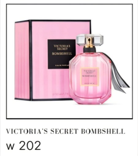 تألقي كالنجمة مع عطر الأنوثة الأول.. Bombshell! ✨💖 اكتشفي السر وراء الجاذبية المطلقة مع العطر الحائز على جوائز عالمية، بمزيج زهري-فاكهي ساحر يجمع بين انتعاش "الباشن فروت" الأرجواني وفاوانيا "شانغريلا" مع لمسة ناعمة من أوركيد الفانيليا. حضور مشرق يمنحك هالة من الثقة والجمال الذي يلفت الأنظار في كل مكان وزمان.