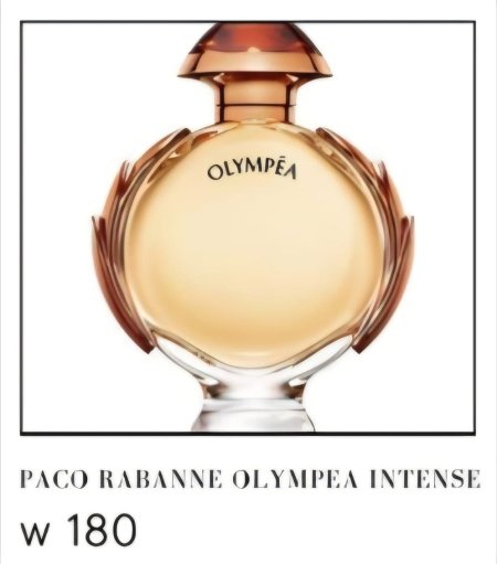 كوني إلهة الجمال والجاذبية مع Olympea Intense! ✨ الأنوثة المطلقة اكتشفي النسخة الأكثر عمقاً وفخامة، المزيج المذهل الذي يجمع بين دفء العنبر المشرق ونقاء الفانيليا المملحة مع لمسات من زهور البرتقال وخشب الأرز. حضور ملكي يمنحك هالة من الثقة والتميز التي تأسر القلوب في كل لحظة.