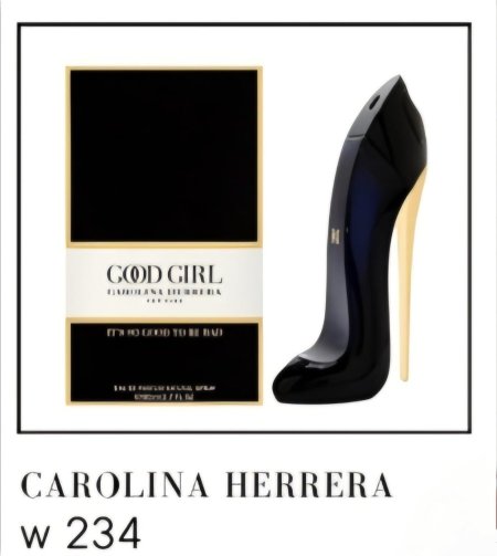 كوني النسخة الأجمل من نفسك مع Good Girl! ✨👠 سحر الغموض اكتشفي العطر الذي يجسد الأنوثة العصرية بجرأة لا تقاوم، بمزيج مذهل يجمع بين حلاوة الياسمين ومسك الروم مع دفء حبوب التونكا المحمصة والكاكاو. حضور ساحر يمنحك هالة من الثقة والجاذبية التي تأسر القلوب في كل ليلة.
