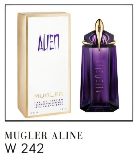 اكتشفي عالماً من الجاذبية مع عطر Mugler Alien، المزيج الأيقوني الذي يجمع بين دفء العنبر الأبيض وفخامة الياسمين المغربي مع لمسات خشبية غنية. عطر صُمم للمرأة التي تبحث عن حضور فريد وغير تقليدي يترك أثراً لا يُمحى أينما ذهبتِ.