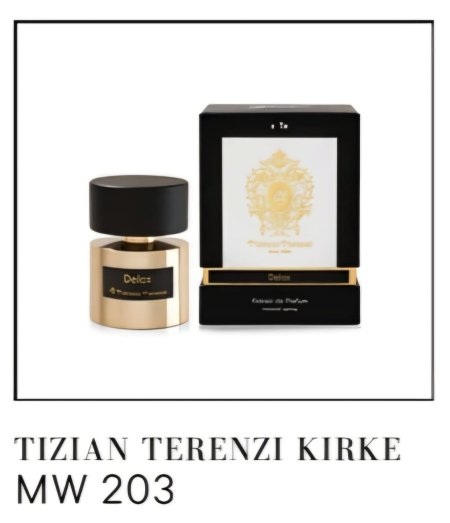 جرعة من السعادة في زجاجة ذهبية! ✨🍍 اكتشف عطر Kirke من Tiziana Terenzi، العطر الذي يأخذك في رحلة إلى شواطئ إيطاليا المشمسة. مزيج مذهل من الفواكه والمسك يضمن لك حضوراً مشعاً وجاذبية لا تُقاوم.