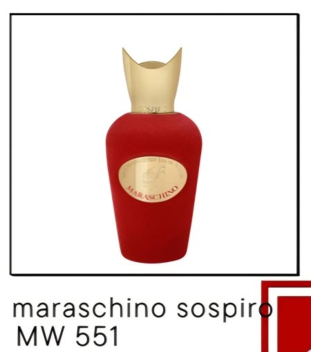 سيمفونية من الكرز والزهور النادرة. عطر "ماراشينو" هو تجربة مخملية تجمع بين حلاوة كرز الماراشينو واللوز مع باقة ملكية من الورد والياسمين. يستقر العطر على قاعدة دافئة من الفانيليا والمسك، ليمنحك عبقاً ساحراً يجسد الرقي الإيطالي والجاذبية التي لا تُقاوم.