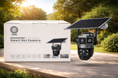 كاميرا مراقبة ذكية بالطاقة الشمسية (Smart Net Camera)