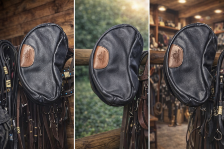 وِقاية سرج جلدية فاخرة للخيول 🐎 مصنوعة من جلد عالي الجودة لحماية السرج من الغبار والخدوش، تصميم عملي وأنيق يناسب الإسطبل والتنقّل، تحافظ على نظافة السرج وتطيل عمره مع لمسة فخامة تليق بخيلك.