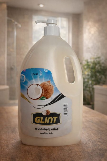جلِنت (GLINT) – رغوة حمّام برائحة جوز الهند