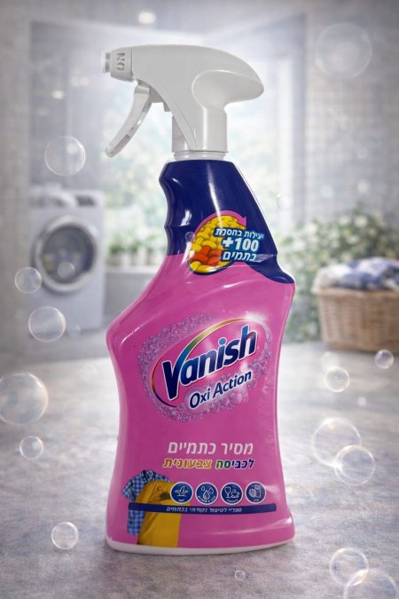 فانيش أوكسي أكشن (Vanish Oxi Action) – مزيل بقع للملابس