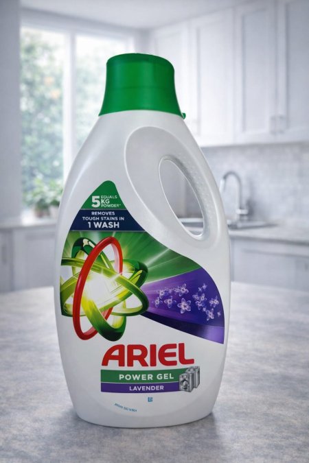 أريال باور جل لافندر (Ariel Power Gel Lavender) – جل غسيل الملابس