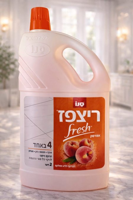 منظف أرضيات ريتسفاز فريش – برائحة الخوخ (2 لتر