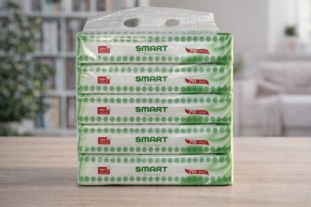 مناديل SMART مناديل ورقية ناعمة عبوة 70 منديل (حزمة متعددة