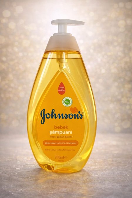 شامبو جونسون للأطفال (Johnson’s Baby Shampoo) حجم 750 مل – مناسب للاستخدام اليومي ولطيف على فروة الرأس.