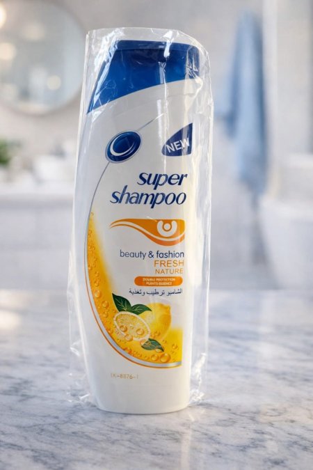 شامبو سوبر – Fresh Nature (Super Shampoo) شامبو للشعر بخلاصة الليمون للترطيب والتغذية