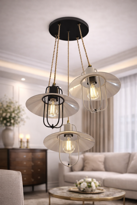 ثريا ليد LO-6006/3L / ثريا LED بثلاث لمبات