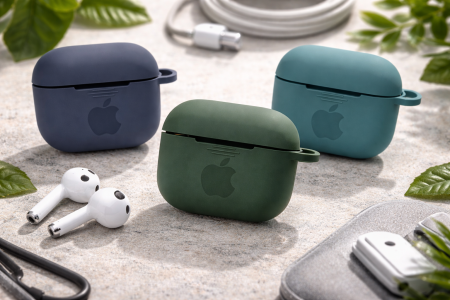 كفر سيليكون لسماعات AirPods  – حماية أنيقة ولمسة فخمة