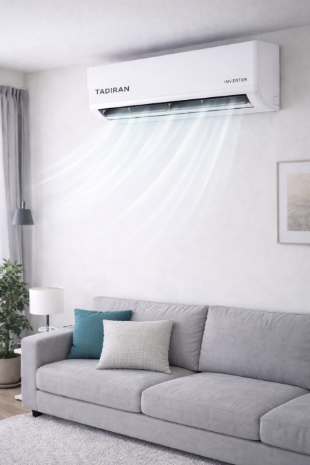 مكيف تدران سولو انفيرتر 370 ثلاث ونص حصان