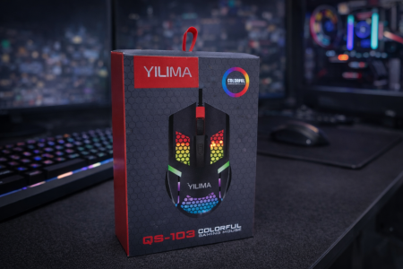 Gaming mouse مضيئ / سلك