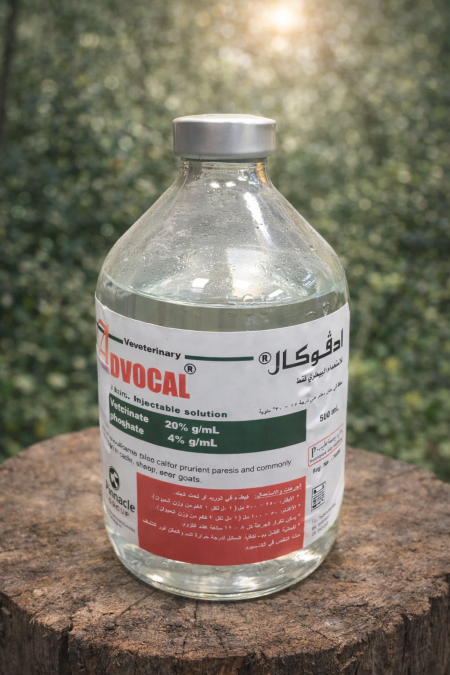 ZOVOCAL – محلول بيطري سائل للخيول 🐎💉 تركيبة بيطرية متخصصة لدعم صحة الخيول وتعويض العناصر الضرورية للجسم، تُستخدم ضمن البرامج العلاجية والإشراف البيطري. يساعد على تعزيز التوازن الغذائي ودعم الحالة العامة للحصان في الحالات التي تتطلب ذلك. ✔️ جودة موثوقة ✔️ استخدام بيطري احترافي ✔️ مناسب للخيول والمواشي ⚠️ يُستخدم فقط حسب تعليمات الطبيب البيطري.