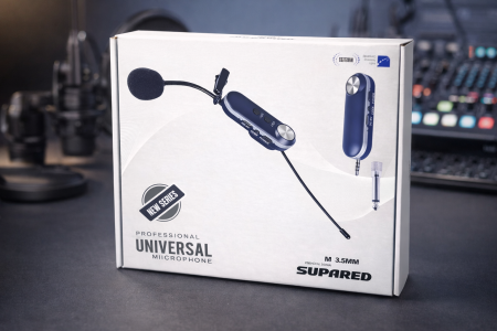 مايكروفون احترافي Universal مخصص للتسجيل الصوتي بجودة عالية.