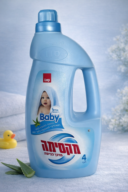 منظف ملابس Baby بتركيبة لطيفة وآمنة، مصمم خصيصًا لملابس الأطفال، ينظف بفعالية ويحافظ على نعومة الأقمشة مع عناية فائقة بالبشرة الحساسة وانتعاش يدوم.