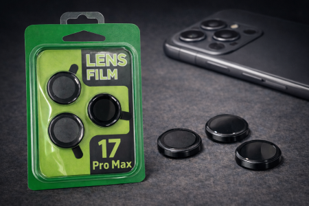 واقي عدسات الكاميرا – iPhone 17 Pro Max