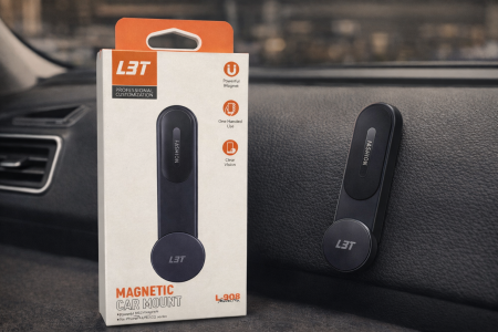 حامل موبايل مغناطيسي للسيارة L3T – تصميم نحيف وثبات قوي