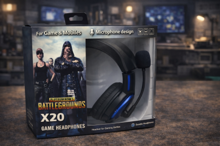 سماعة ألعاب X20 – Game Headphones مع مايكروفون