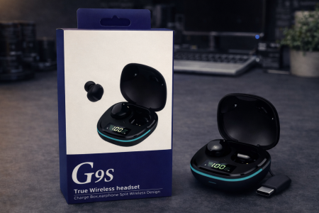 سماعات G9S True Wireless – شاشة رقمية وبطارية قوية