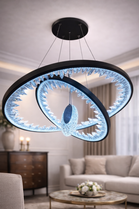 ثريا ليد ثنائي 9451 / ثريا LED بزوج لمبات، إضاءة جيدة وتصميم جميل