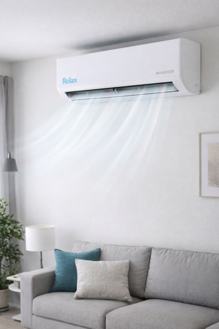 مكيف الكترا Relax حجم 370 ثلاث ونص حصان