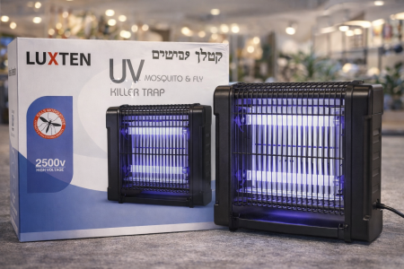 جهاز صاعق ناموس وذباب UV – LUXTEN قوة فعّالة للتخلص من الحشرات الطائرة بسرعة وأمان ✨ المواصفات: القدرة: 2×6W جهد الصعق: 2500V تقنية UV لجذب الحشرات شبكة حماية آمنة مناسب للبيوت، المحلات، والمطابخ حل عملي وهادئ لحماية المكان من الحشرات