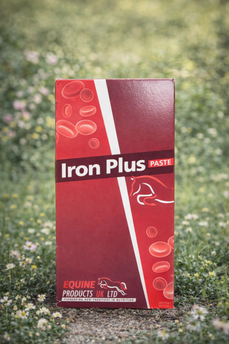 Iron Plus Paste – معجون الحديد للخيول يعزّز مستوى الحديد في الجسم، يدعم إنتاج كريات الدم الحمراء، ويزيد النشاط والتحمّل لدى الخيول، مثالي لفترات الإجهاد، التدريب المكثف أو بعد المرض 🩸💪 اختيار ممتاز لاستعادة الحيوية والقوة بسرعة