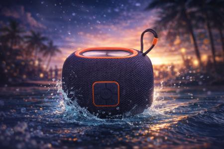 سماعة BOOMBOX 910 المحمولة تمنحك صوت قوي وواضح بحجم صغير، مع تصميم عملي ومقاوم للماء IPX6 لترافقك في كل مكان. اتصال لاسلكي سريع، بطارية تدوم حتى 12 ساعة، ومقبض حمل مريح يجعلها الخيار المثالي للرحلات، البيت، أو الاستخدام اليومي