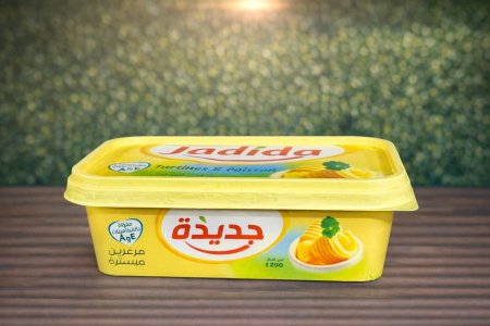 مارغرين جديدة بقوام ناعم وطعم غني، مثالية للدهن والطهي وتحضير أشهى الوصفات يوميًا.