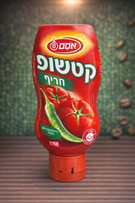 كاتشب حار غني بنكهة الطماطم والتوابل، يضيف لمسة لذيذة وحارة للسندويشات والوجبات المختلفة.