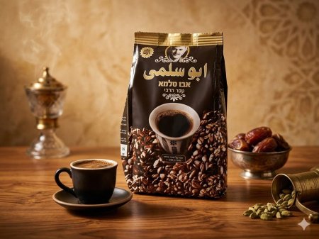 قهوة أبو سلمى المطحونة مع الهيل (كيس - طعم عربي أصيل)