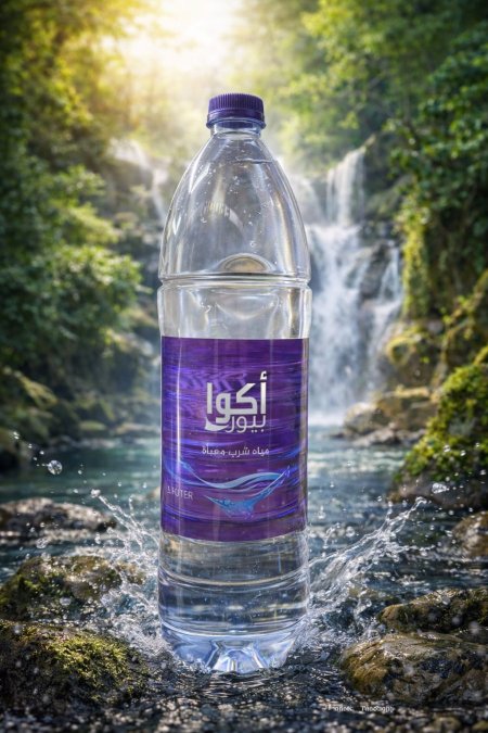 ماء اكوا 1.5 لتر