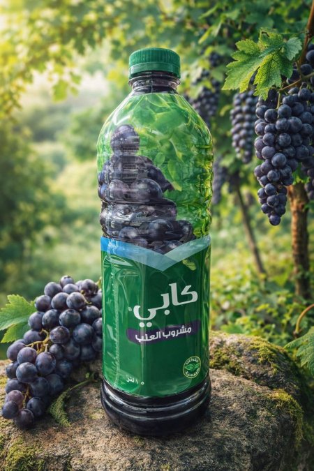 عصير كابي بطعم العنب