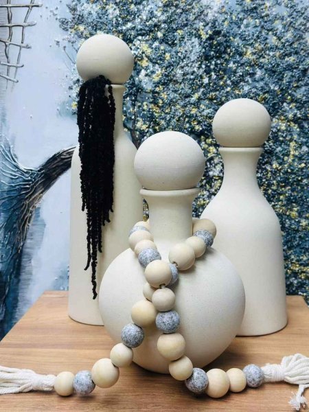 طقم مزهريات