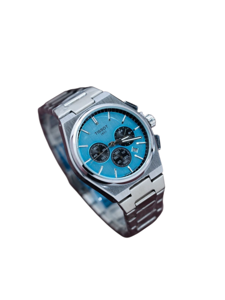 رمادي وازرق