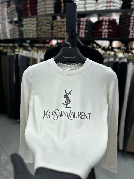 بلوزة YSL للصبايا بدون قبة