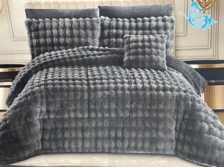 طقم لحاف مجوز 7 قطع فرو