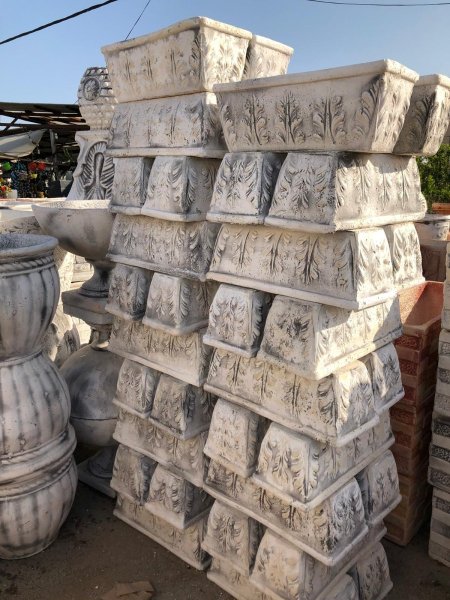 وعاء زراعة حجر صغير منخفض السعر — ممتاز للبذور والشتلات