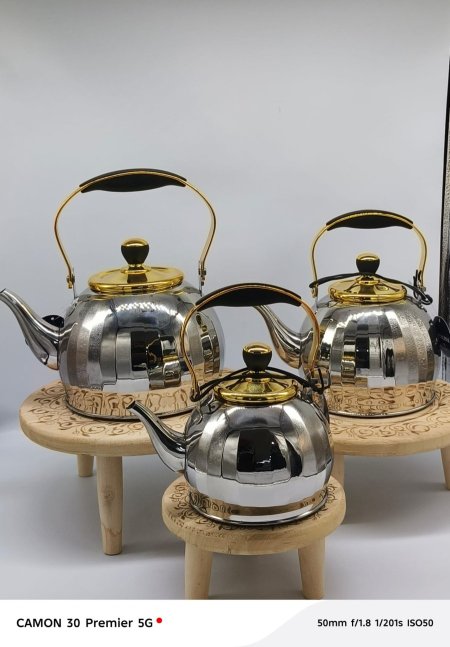 بريق شاي 3 احجام اندوكسيا + غاز