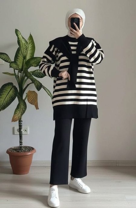 طقم صوف one size