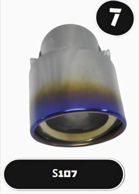 اكزوزت مخرج واحد مقاوم للصدأ