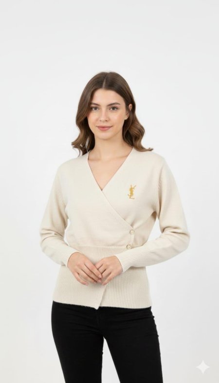 بلوزة POLO صوف ون سايز للصبايا